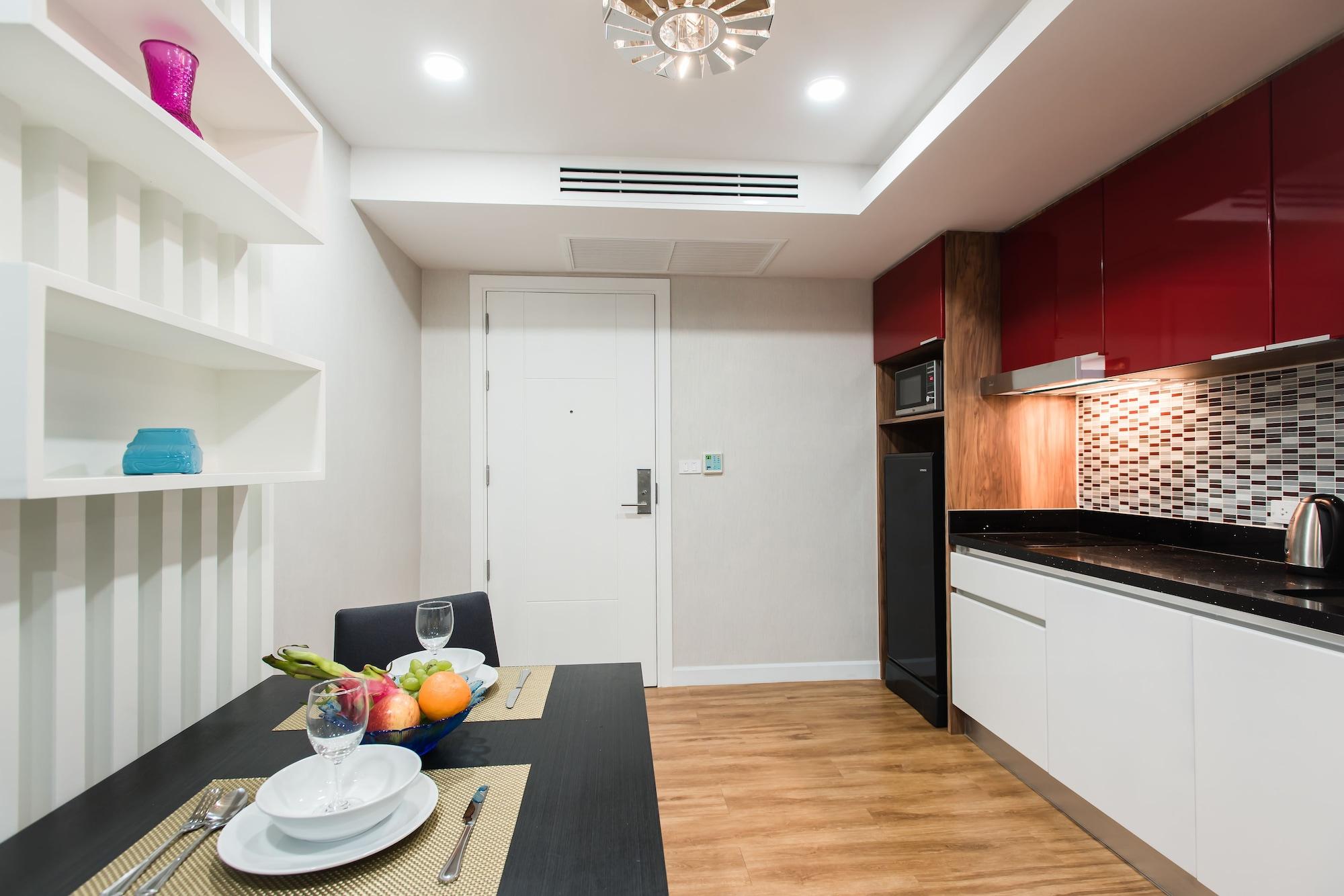 Dusit Grand Park Apartment Pantai Jomtien Bagian luar foto
