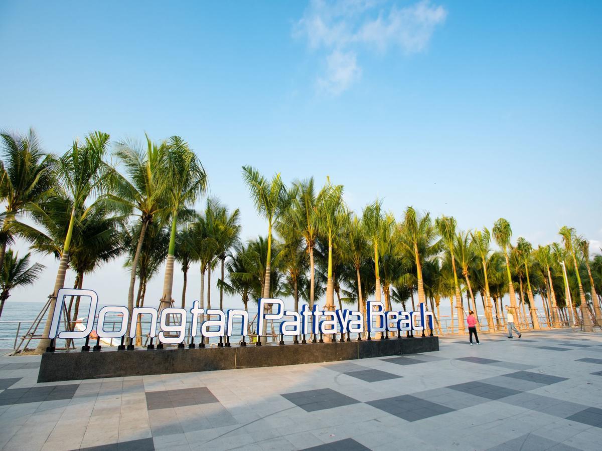 Dusit Grand Park Apartment Pantai Jomtien Bagian luar foto